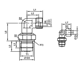 DVWE-M 90°滑動(dòng)軸承旋轉(zhuǎn)接頭、parker球閥、PARKER卡套接頭